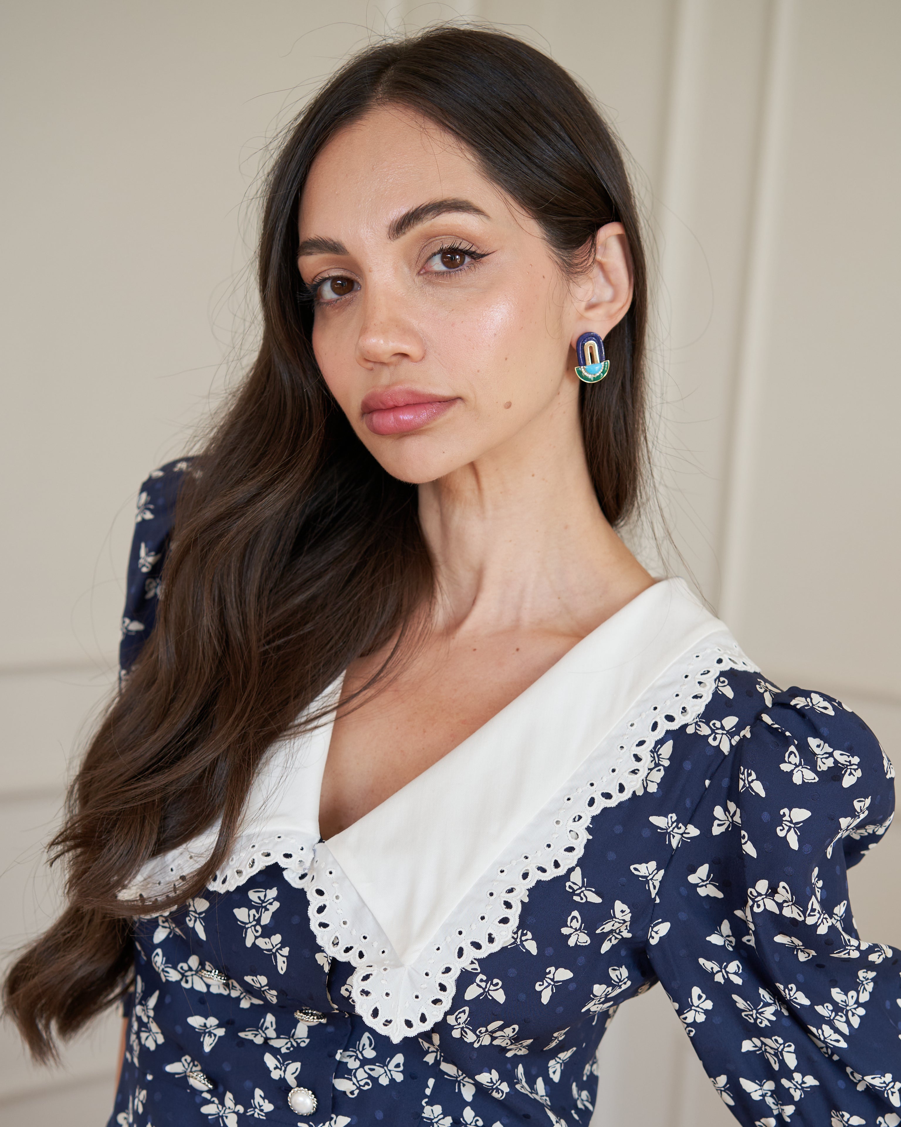 Chromo Earrings – Ocean Palette