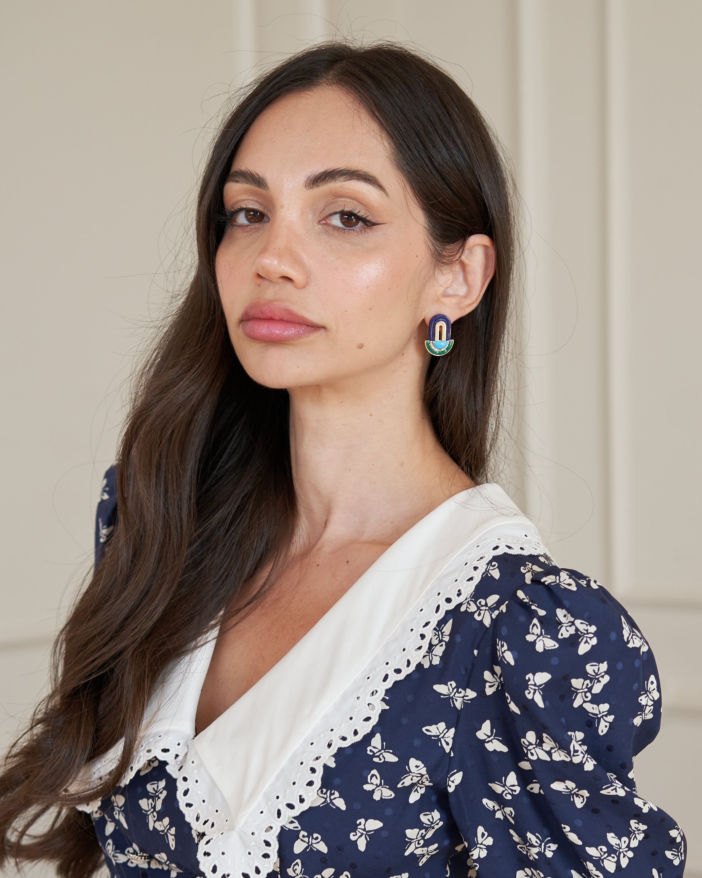 Chromo Earrings – Ocean Palette